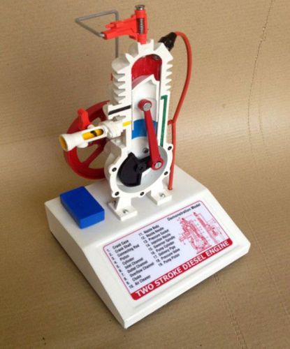 2 STROK EDIESEL ENGINE WORKING MODEL LAB USE