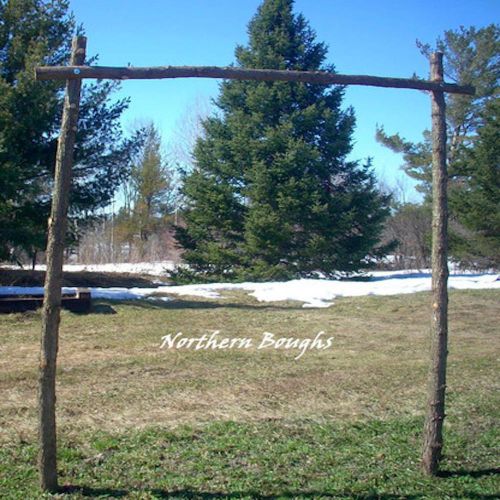 White Cedar Wedding Arch Kit