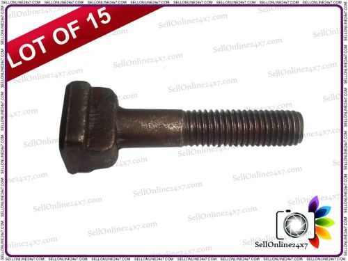 New 60mm X M12 -T- Slot Bolt Thread Size Suitable For T- Slot 14mm -15 Pcs