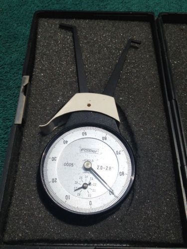 Fowler 2.0&#034; - 2.8&#034; internal dial caliper gage for sale