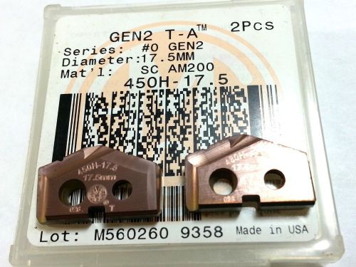 (2 Inserts)  17.5mm AMEC #0 GEN2 T-A  AM200 Spade Inserts (P 549)