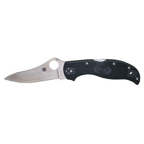 Spyderco Stretch British ZDP-189 Racing Green FRN PlainEdge Knife