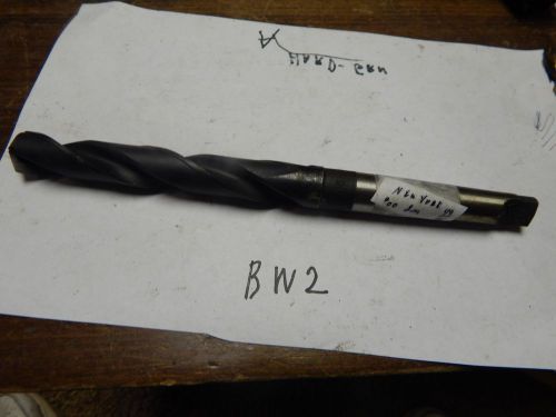 New York  49/64&#034; x #2 Taper Shank Twist Drill Bit Unit # 00