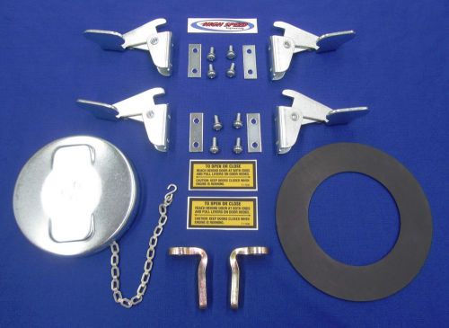 Lot lincoln pipeliner welder sa 200 door latch hook set fuel cap seal decals ++ for sale