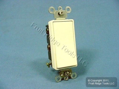 Leviton Almond COMMERCIAL Decora Rocker Wall Light Switch 4-Way 20A 5624-2A