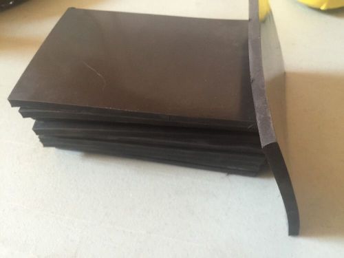 Viton Slabs 1/4 Thick 4&#034; X 4&#034;