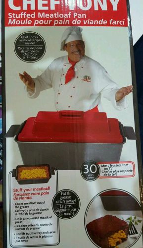 NEW CHEF TONY STUFFED MEATLOAF PAN