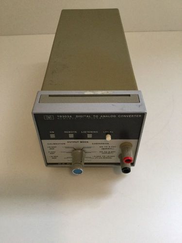 HP 59303A, Digital to Analog Converter