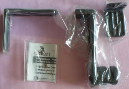 ELDON, OVER THE PANEL SINGLE HOOK, GARMENT HANGER, NEW IN BOX, GRAPHITE GRAY