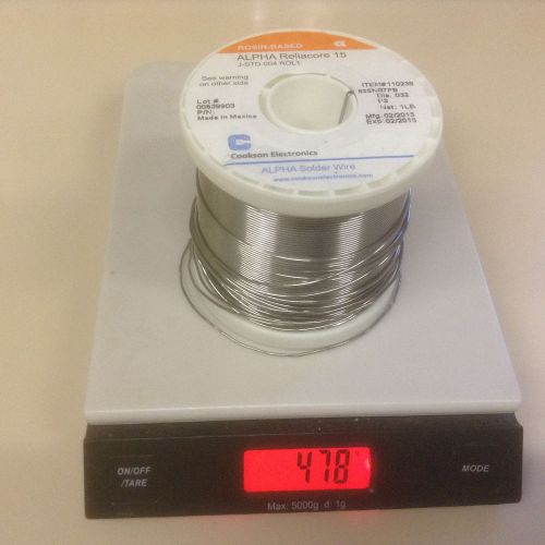 Alpha Solder Wire 478gms. Dia..032 P3