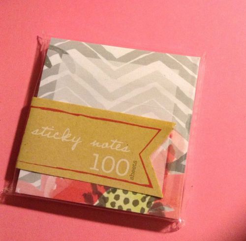 Target One Dollar Spot Flowers Sticky Notes Note List Pads Flags Filofax Kikki K