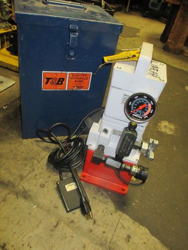 Thomas &amp; betts 13600 / burndy electric hydraulic pump - demo model for sale