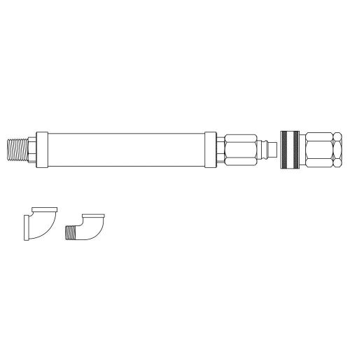 New T &amp; S Brass HG-6D-36 Safe-T-Link Gas Connector