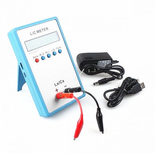 Handheld Capacitance Inductance L/C Meter LCR LC200A Multimeter Electric Bridge