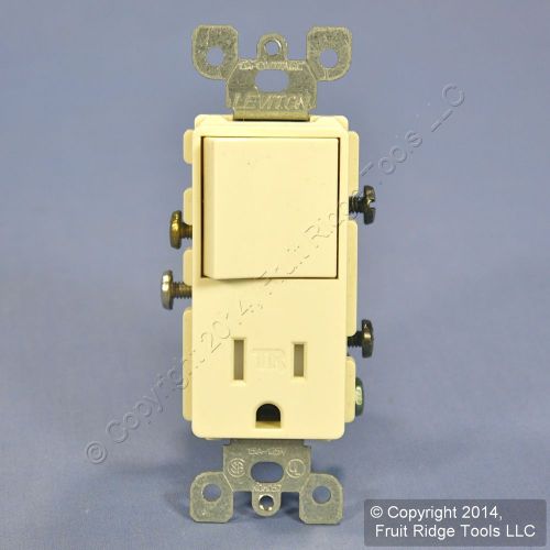 Leviton Almond TAMPER RESISTANT Decora Rocker Switch &amp; Receptacle Bulk T5625-A