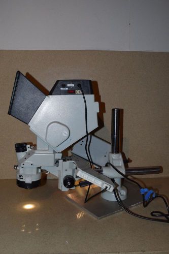 VISION ENGINEERING STEREO DYNASCOPE MICROSCOPE MDL TS4 w/ TECHNIQUIP ILLUMINATOR