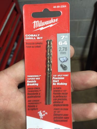 Milwaukee 48-89-2304 7/64 in. Cobalt Twist Bit 2pk