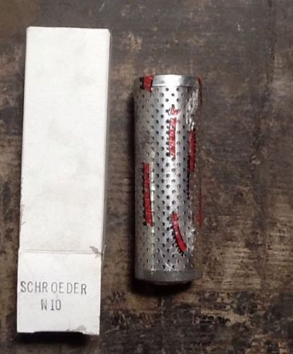 Schroeder  hydraulic filter  n10 for sale