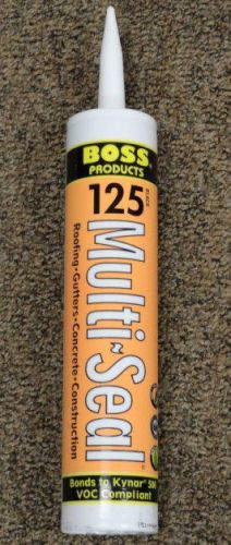 BOSS 125 SEALANT  --  ALUMINUM GRAY -- LOTS OF 6 TUBES