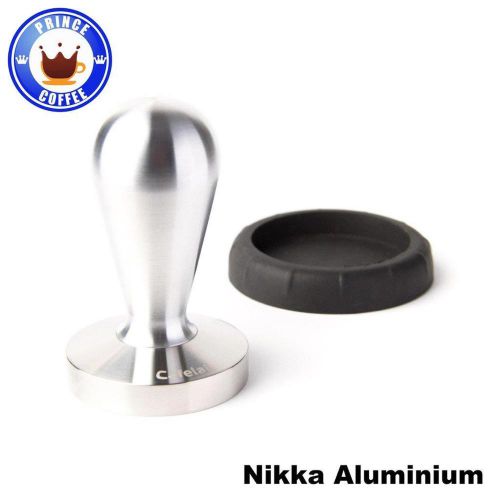 Cafelat Nikka Coffee Tamper - 58mm Flat / Aluminium Wood with Tamper Seat