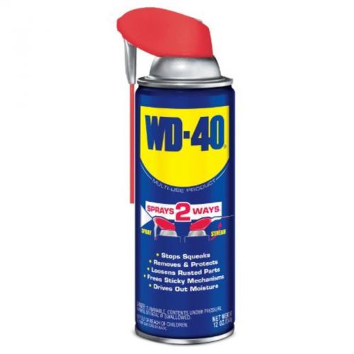 12oz Smart Straw Spray, California Compliant WD-40 Company Lubricants 490057