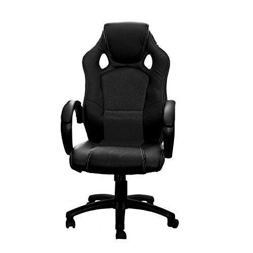 ALEKO HIGH BACK OFFICE CHAIR ERGONOMIC COMPUTER DESK ALC2324BL