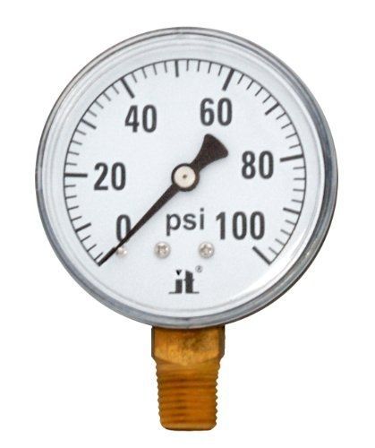 Zenport DPG100 Zen-Tek Dry Air Pressure Gauge, 100 PSI