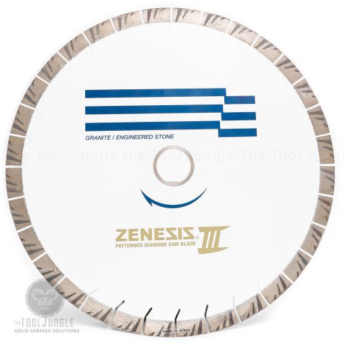 18 Inch Zenesis III  Silent Core Bridge Saw Diamond Blade For Granite Stone 25mm