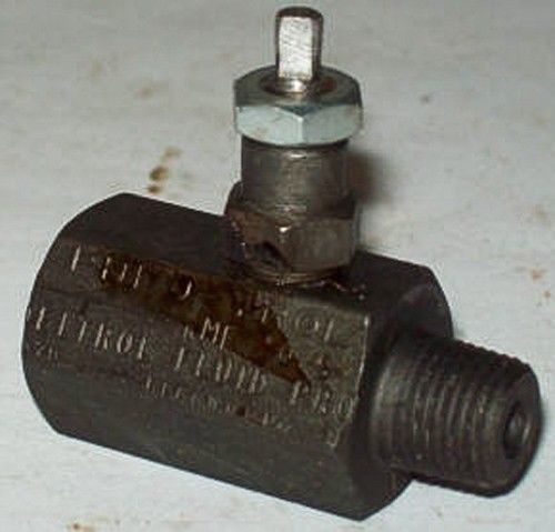 Deltrol pneu-trol 1/8&#034; steel needle valve nmf10s for sale