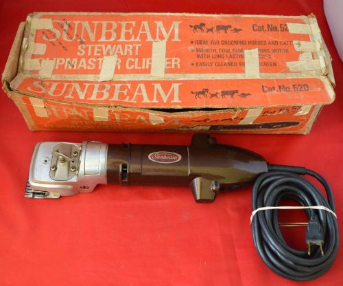 Vintage Sunbeam 520 Horse Pet Livestock Clipper Cattle Cow Goat Clipmaster