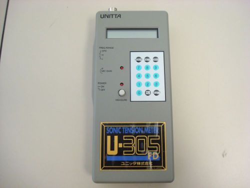 Unitta Sonic Tension Meter Type: U-305