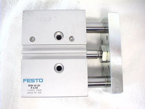 1 NEW FESTO DOUBLE ACTING GUIDE UNIT DFM-20-20-P-A-KF 20MM STROKE