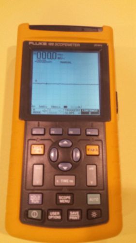 Fluke 123 Scopemeter With Current Probe