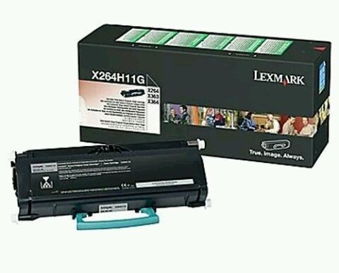 OEM Genuine Lexmark X264H11G High Toner Cartridge