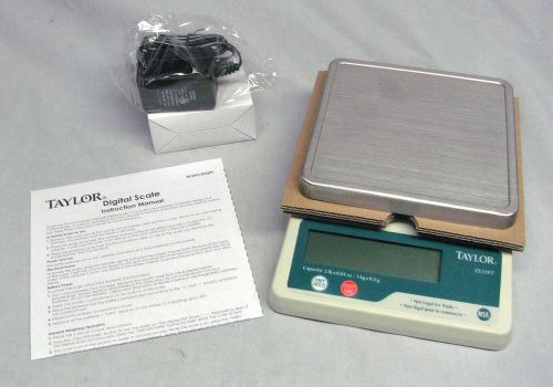 Taylor Precision TE32FT Digital 2 Lb. x 0.01 Oz. Portion Control Scale NIB