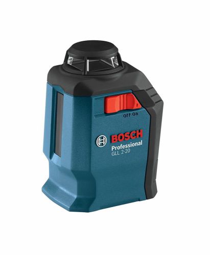 Bosch GLL 2-20 360-Degree Self-Leveling Line and Cross Laser