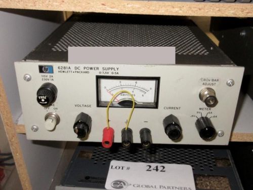 HP 6281A DC POWER SUPPLY