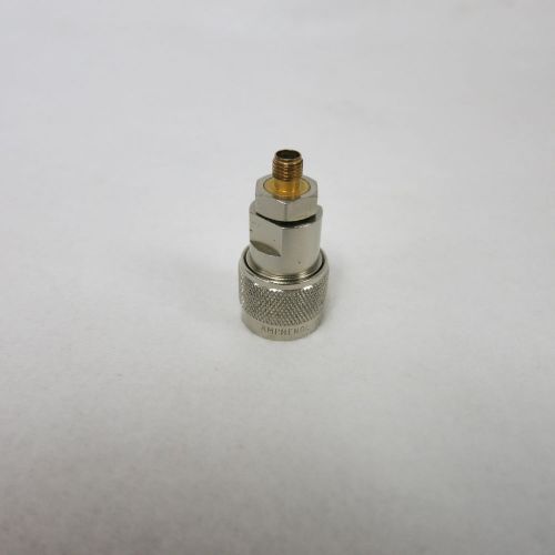 Amphenol 901 294 12.4 ghz rf (f) sma to (m) type n connector for sale