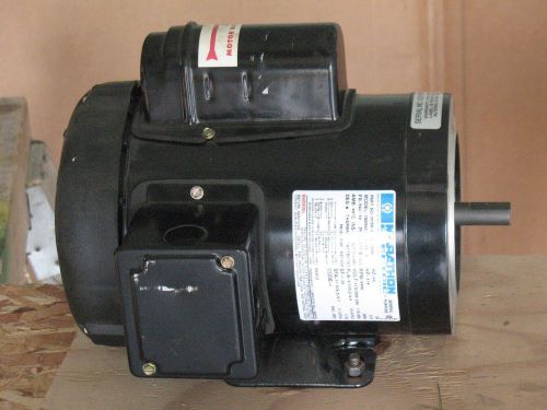 Marathon electric motor, 1 hp, 3450 rpm 115/208-230 volts  fr. 56cz-75 1 ph tefc for sale