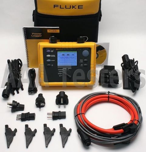 Fluke 1735 Three Phase Power Logger Analyst 10.24 kHz