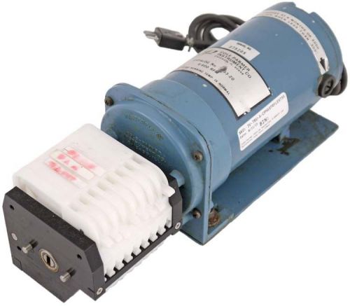 Cole-parmer 7553-20 masterflex 6-600rpm lab peristaltic pump motor +head for sale