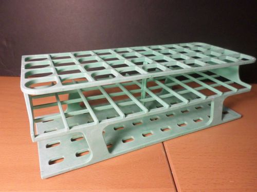 Vwr plastic 40-position 20mm test culture tube rack support holder for sale