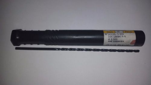 GUHRING HSS SER235 3.300MM DRILLS 10PCS #9002350033000