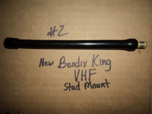 NEW VHF 125 - 165 Mhz BENDIX KING Antenna STUD Mount BK Portable Radio Used