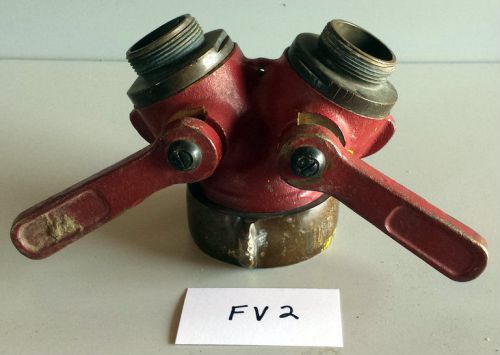 Wye 2.5 NST Valve Fire Hose Fitting FV2