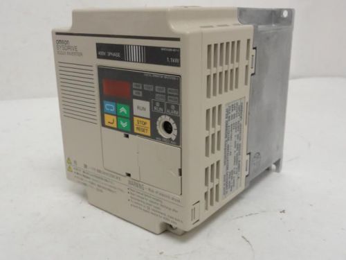 156255 Old-Stock, Omron 3G3JV-A4007-A Inverter, 0-460V @ 0-400Hz Output