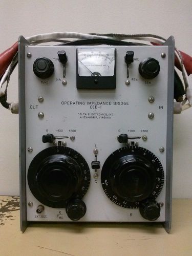 Delta Electronics, Inc., Operating Impedance Bridge OIB-1