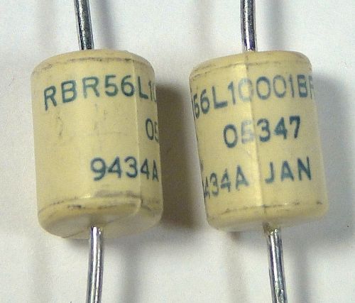 RESISTOR PRECISION WW 0.1% 10K - RBR56L10001BR ULTRONIX Mil-Spec *UNUSED* Qty:10