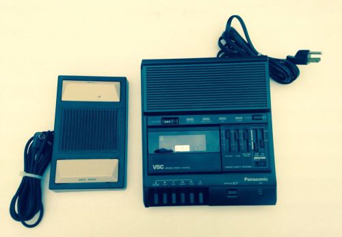 Panasonic Transcription / Dictation Machine RR-830 with Foot Pedal RP-2692