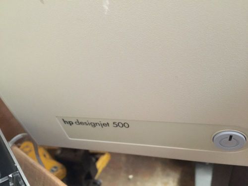 HP Designjet 500 42&#034; color inkjet Plotter / Missing Paper Roller